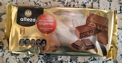TURRON CHOC.CRUJIENTE SUPR.ALTEZA 250GR