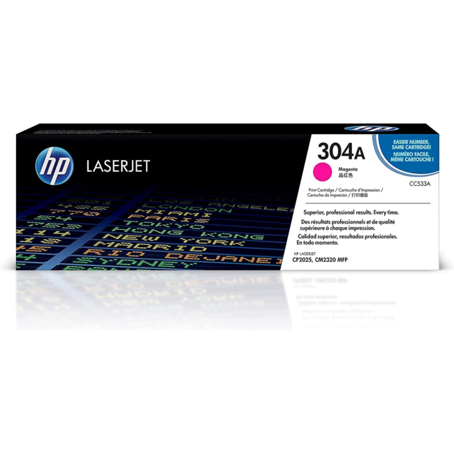 Photo of HP 304A Magenta Original LaserJet Toner Cartridge