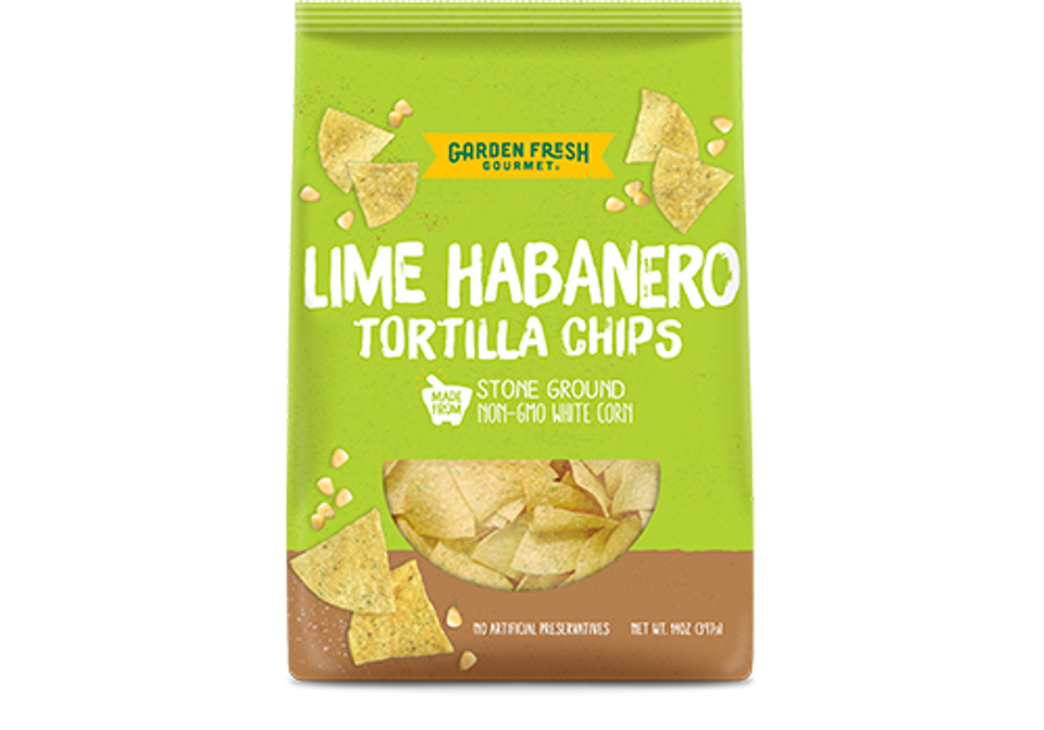 Lime Habanero Tortilla Chips, Lime Habanero