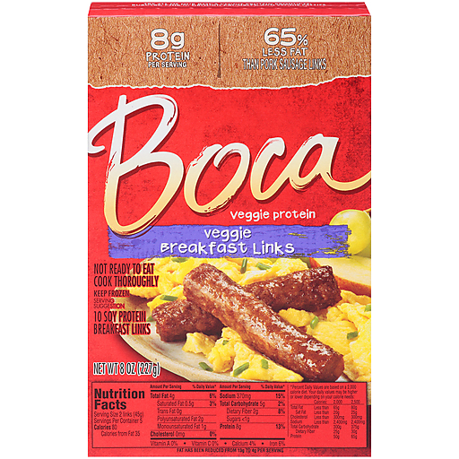 Veggie Breakfast Links, Veggie