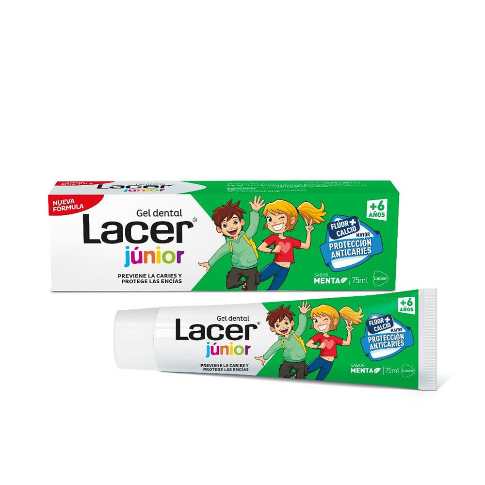 GEL DENTAL JUNIOR MENTA 75ML LACER