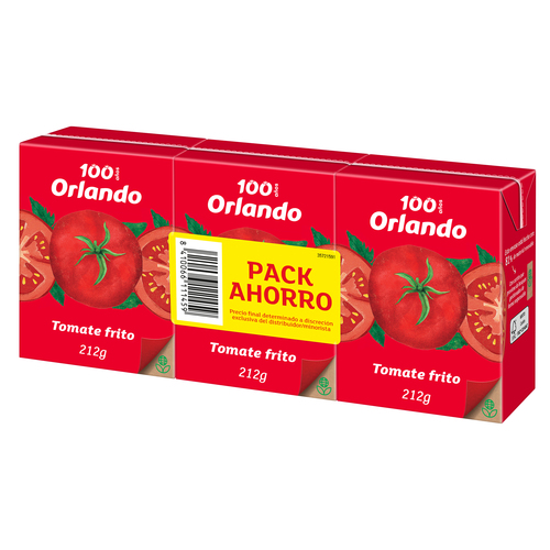 TOMATE FRITO ORLANDO MINI 212 GR P-3