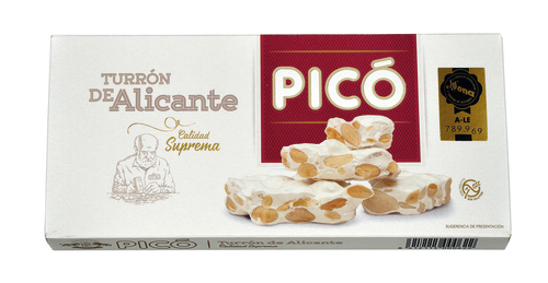 TURRON ALICANTE SUPREMA PICO 250 GR
