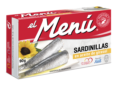 SARDINILLA EL MENU GIRASOL 8/10 RR-90