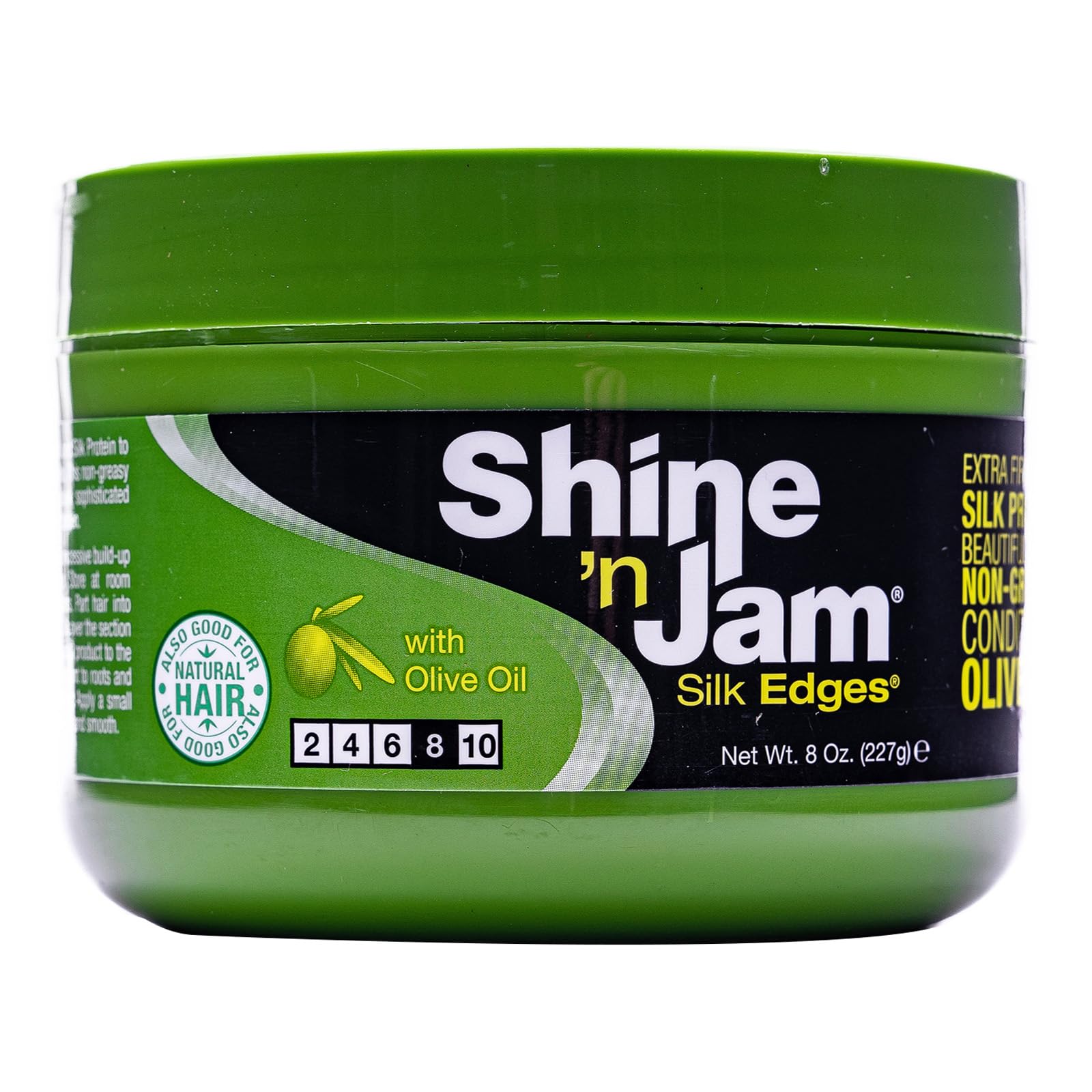 Photo of Ampro Shine 'n Jam Silk Edges - Olive Oil