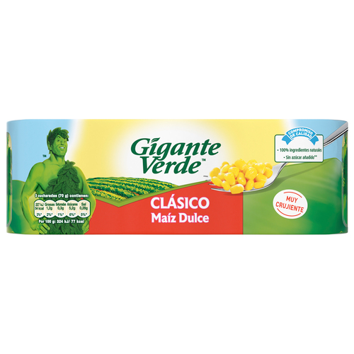 MAIZ GIGANTE VERDE 140 GR. PACK-3