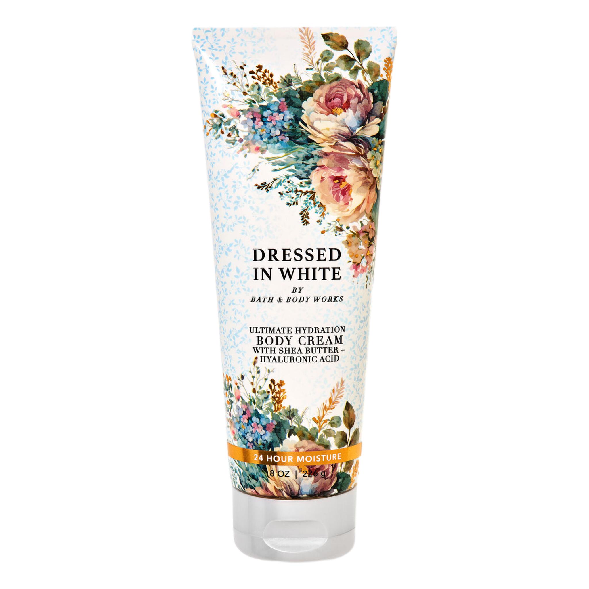 Bath & Body Works DRESSED IN WHITE Ultimate Hydration Cream 8oz