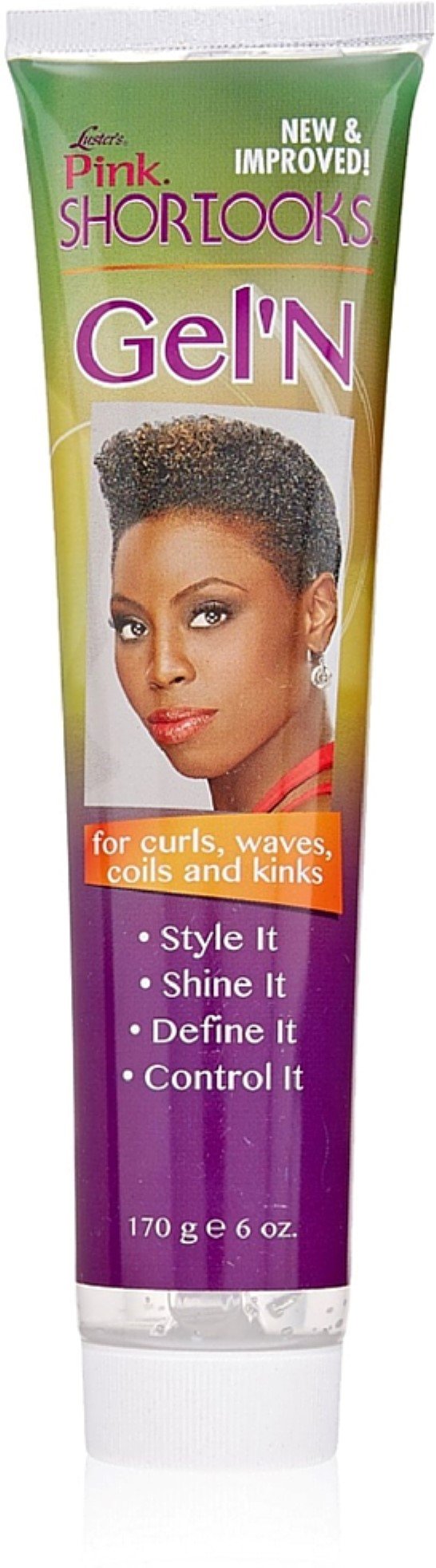 Photo of Luster's Pink ShortLooks Gel For Style & Define It 6oz