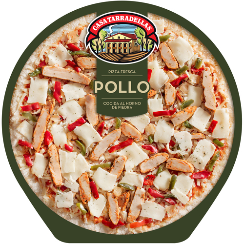 PIZZA TARRADELLAS POLLO 410G