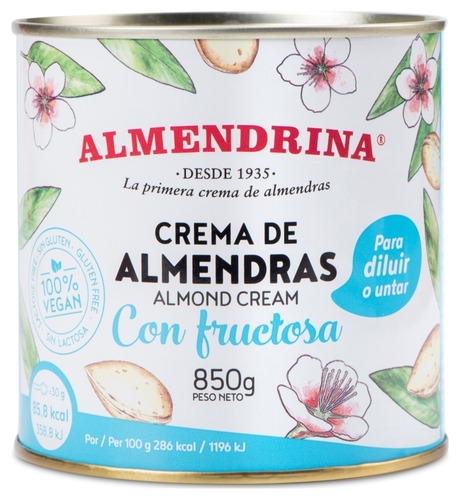 ALMENDRINA CON FRUCTOSA LATA 850 G