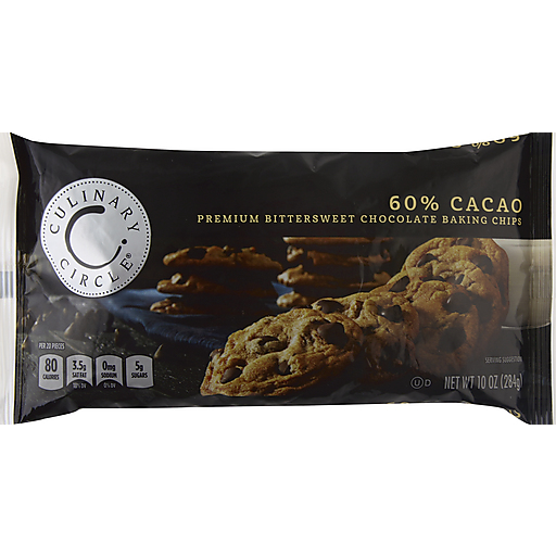 Premium Bittersweet Chocolate Baking Chips