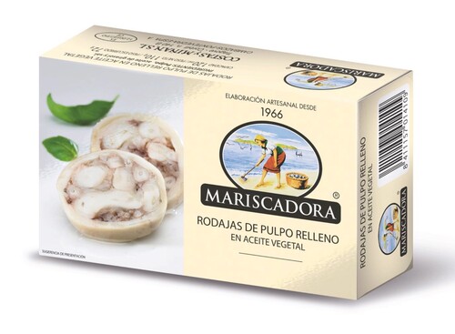 PULPO RODAJAS RELLENO MARISCADORA RR-120