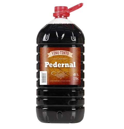 VINO PEDERNAL TINTO C.BORJA GARRAFA 5 L