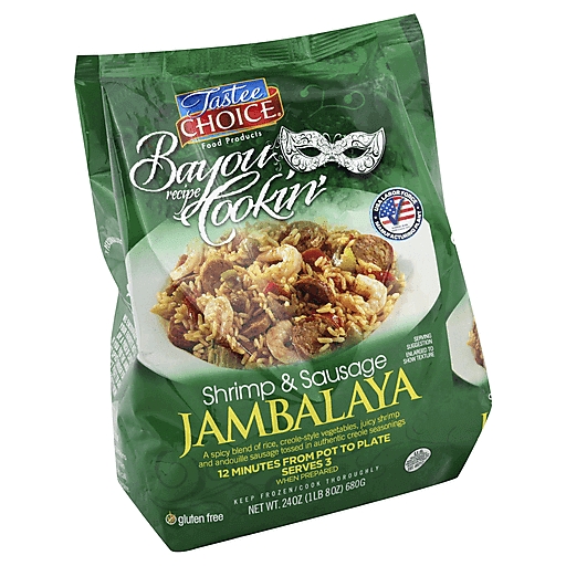 Shrimp Soy Flavored Fried Rice Blended with Cooked Salad Shrimp