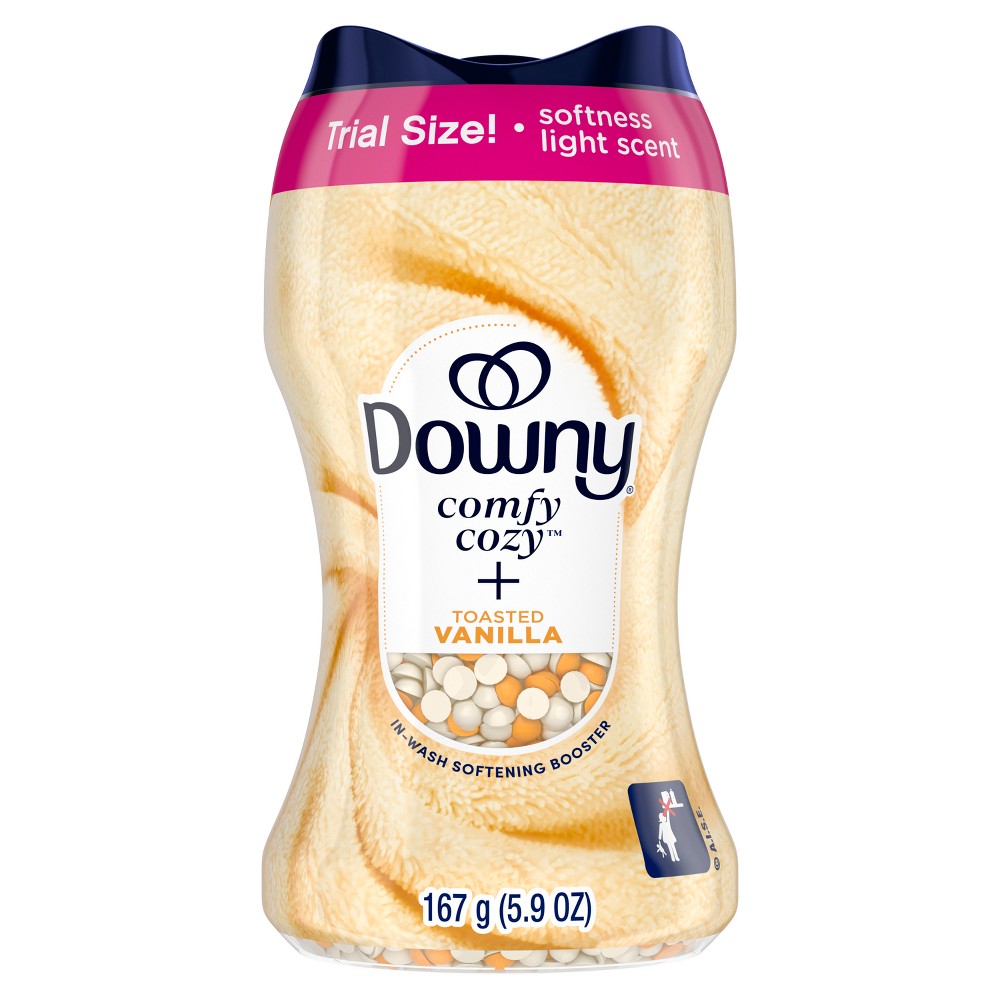 Photo of Downy Comfy Cozy In-Wash Laundry Scent Booster Beads, Toasted Vanilla Scent, 5.9 Oz