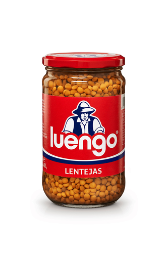 LENTEJA COCIDA LUENGO TARRO 570 GR