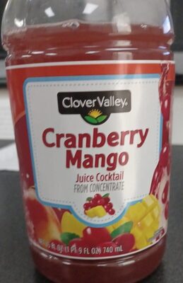 Cranberry Mango Juice Cocktail from Concentrate, Cranberry Mango