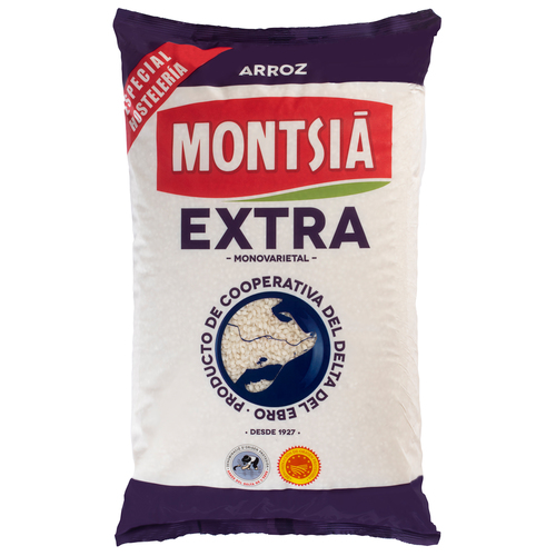 ARROZ EXTRA MONTSIA 5KG + 10%