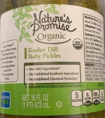 Kosher Dill Baby Pickles, Kosher Dill