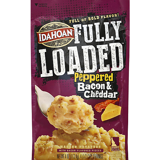 Peppered Bacon & Cheddar Mashed Potatoes, Peppered Bacon & Cheddar