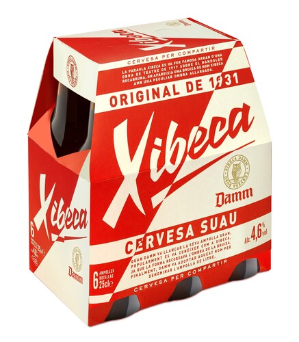CERVEZA XIBECA DAMM BOT.25 CL P-6