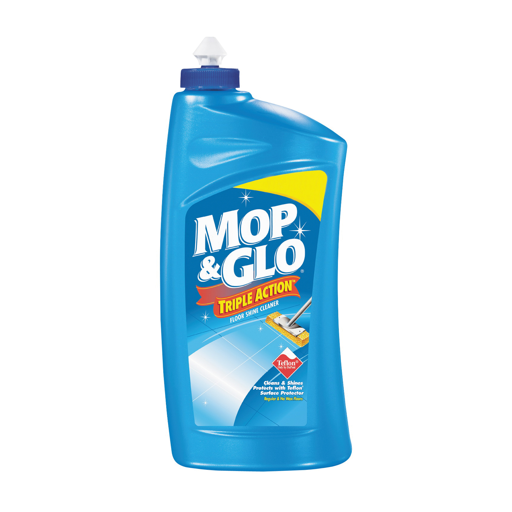 Mop & Glo Triple Action Floor Cleaner, Fresh Citrus Scent, 32 Oz Bottle