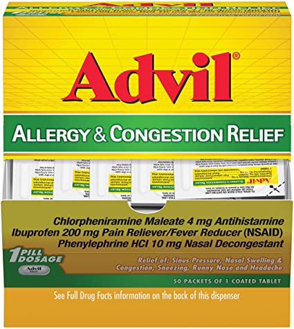 Advil Congestion Relief Relief/50