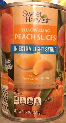 Yellow Cling Peach Slices