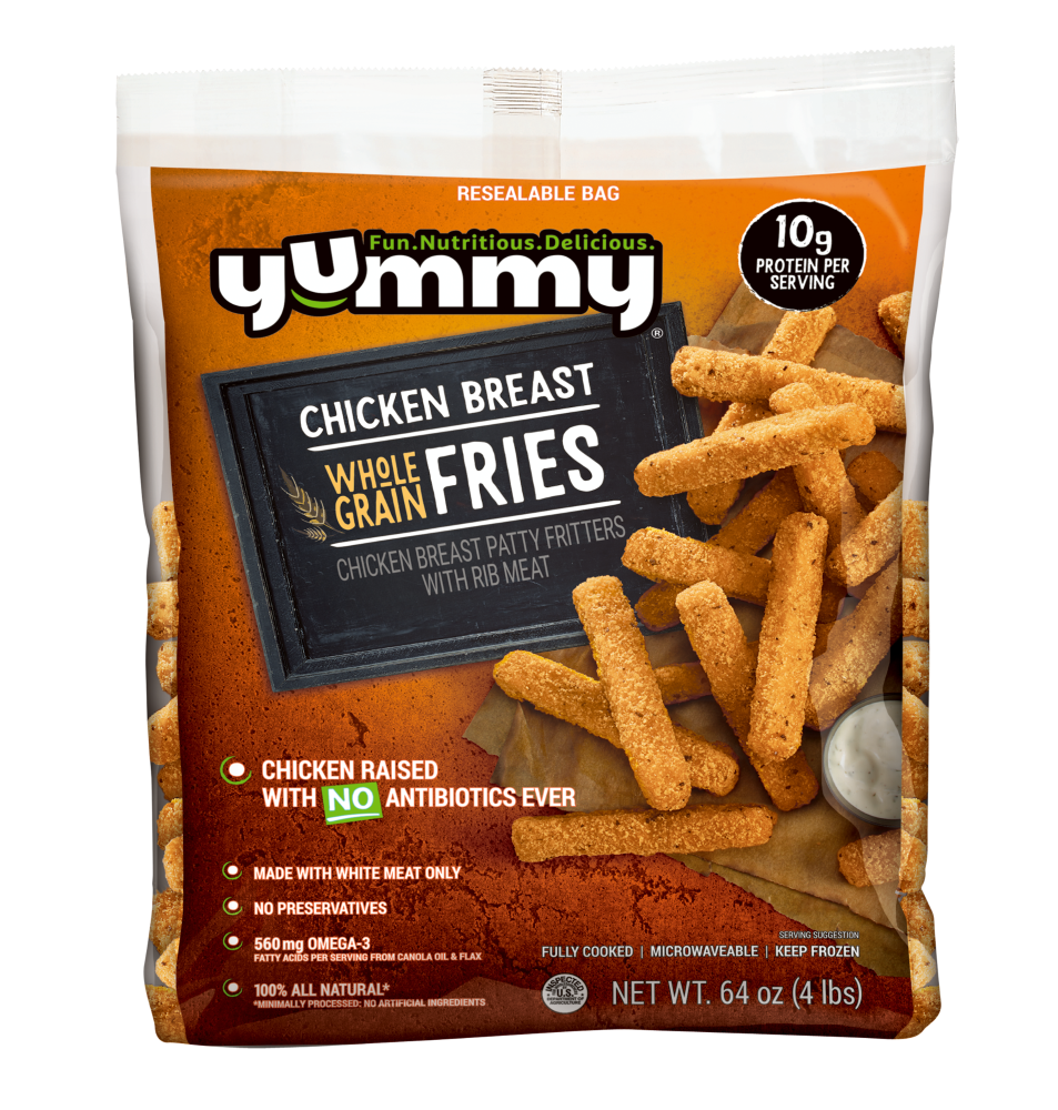 Chicken Breast Whole Grain Fries