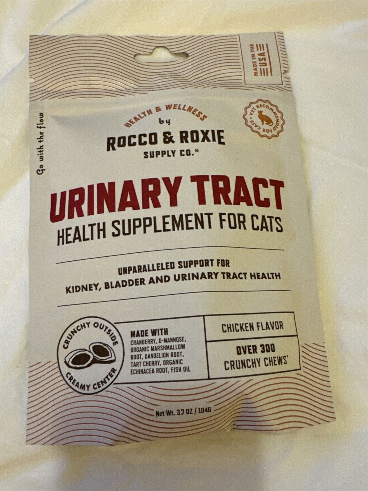 Rocco & Roxie Allerrgy Health Supplement For Cats 3.7 Oz Exp 5/2026