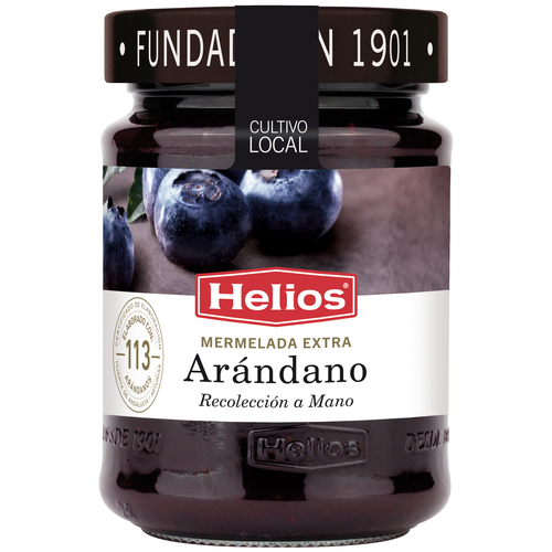 MERMELADA HELIOS ARANDANOS 340 GR