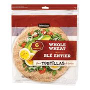 While Wheat Tortilla