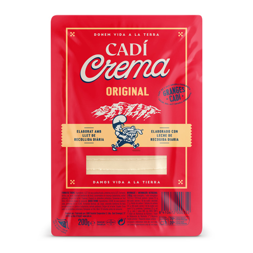 QUESO LONCHAS CADI CREMA 200 GR