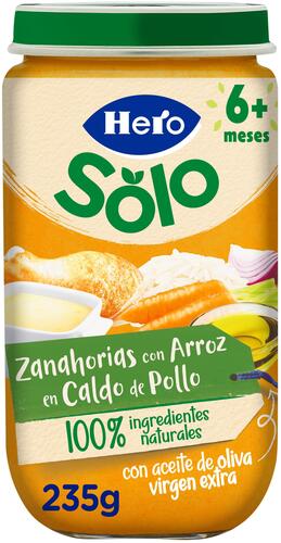 TARRITO HERO ZANAHORIA+ARROZ 235 G