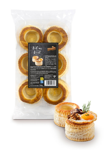 VOL AU VENT MELS 150G 6 UN