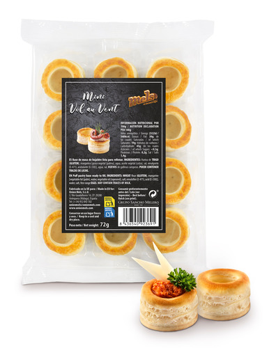 MINI VOL AU VENT MELS 72G 12U