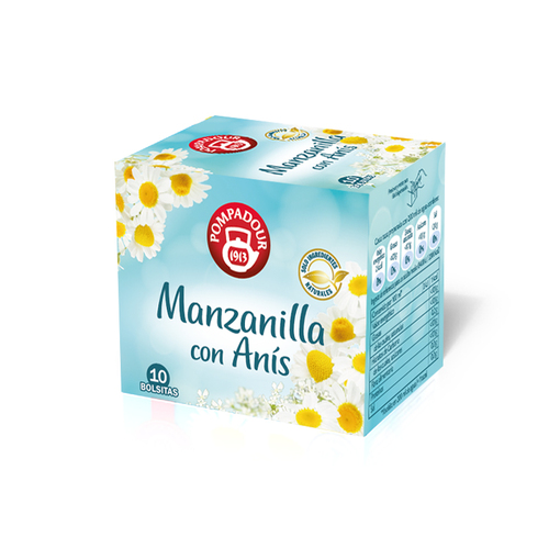 MANZANILLA CON ANIS POMPADOUR 10 SOBRES