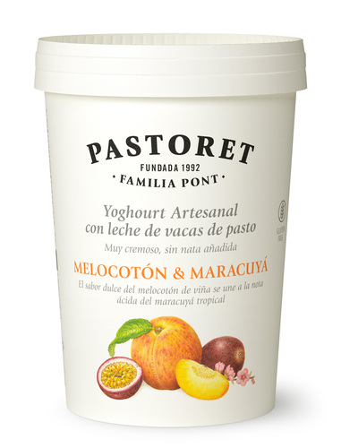 YOGUR MELOCOTON-MARACUYA PASTORET 500G