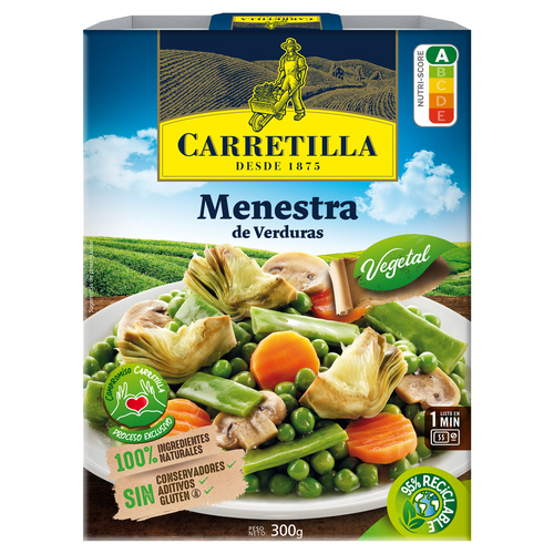 MENESTRA DE VERDURAS CARRETILLA 240 GR