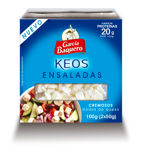 QUESO KEOS G.B.DADOS CREMOSO 2X50 G