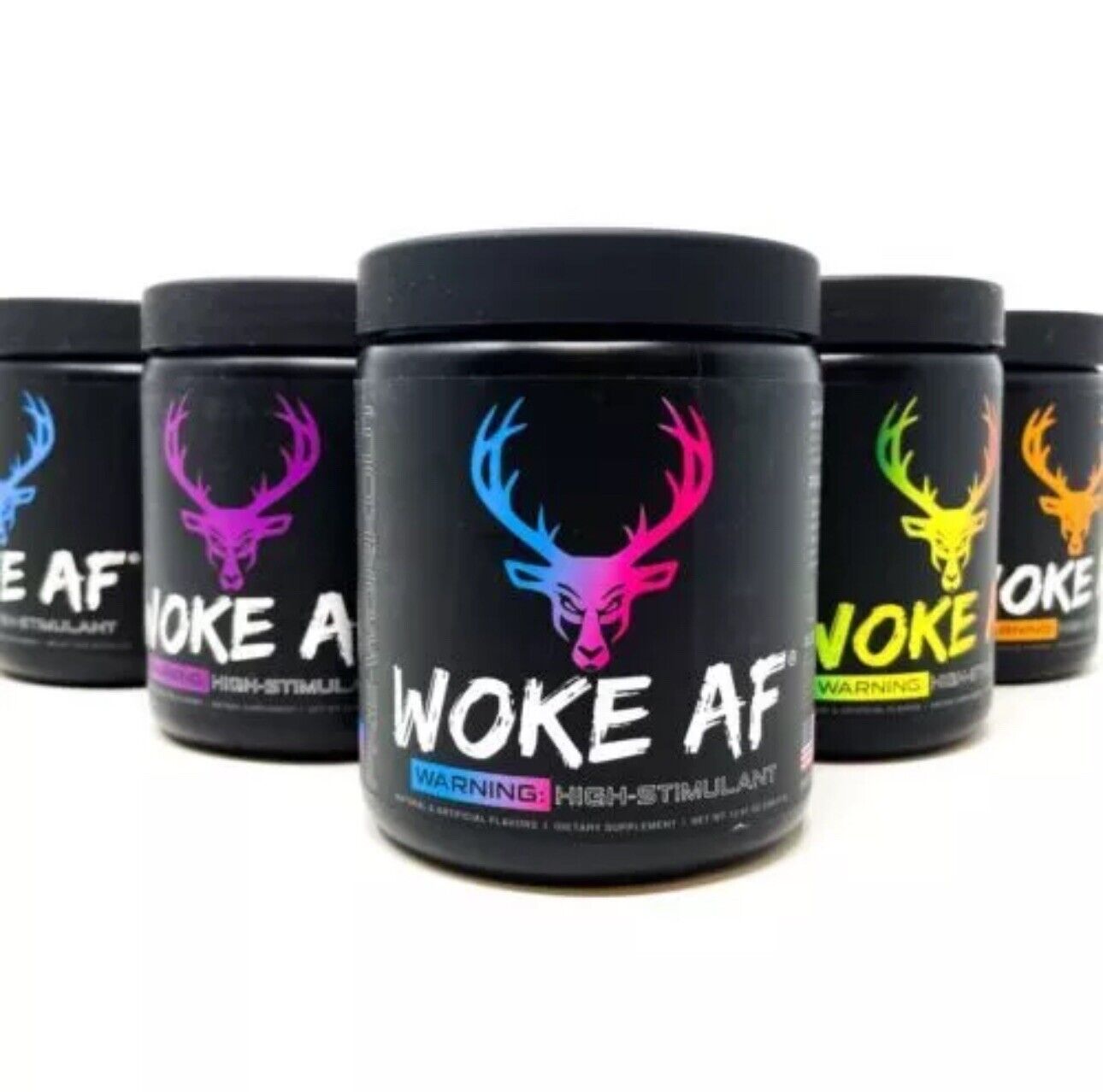 Woke Af Preworkout White Gummy Bear