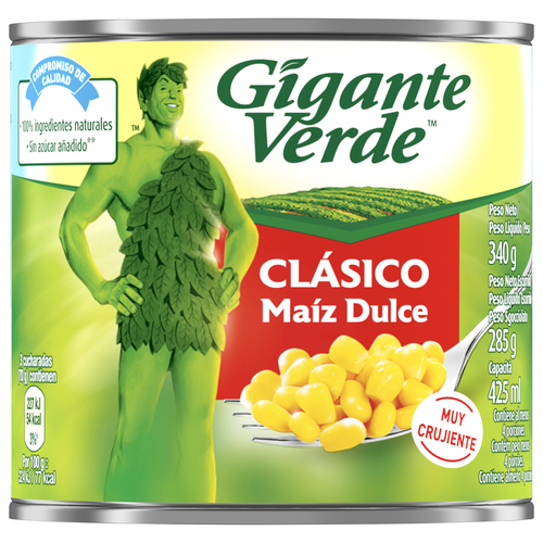 MAIZ DULCE GIGANTE VERDE 330 GR
