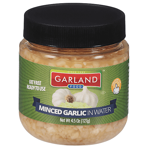 Minced Garlic in Water
