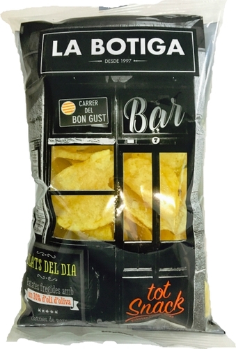 PATATAS LA BOTIGA 30% AC.OLIVA 60 GR