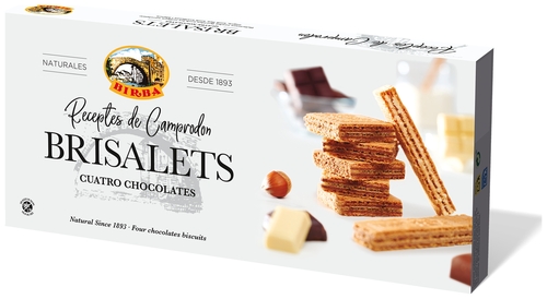 BRISALETS 4 CHOCOLATES BIRBA 115GR