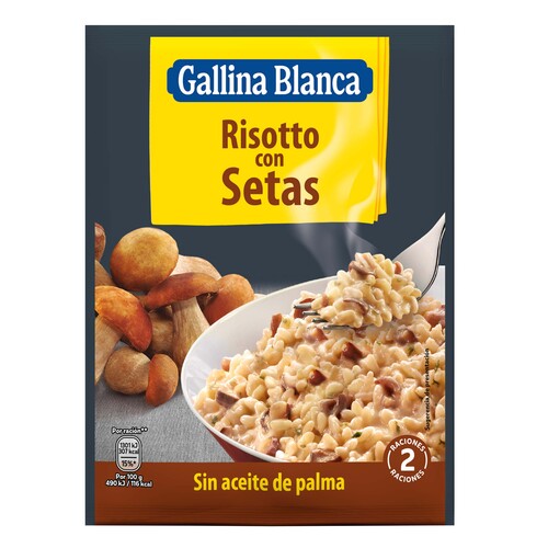 IDEAS AL PLATO RISOTTO DE SETAS GB
