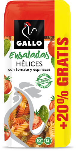 HELICES VEGETALES GALLO 450GR