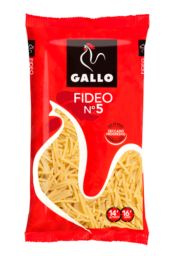 FIDEO N.5 GALLO 250 GR