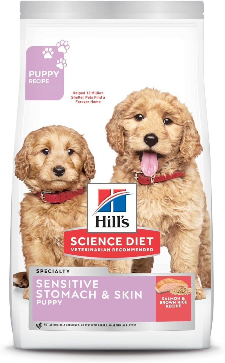 Hill's Science Diet Puppy Sensitive Stomach & Skin Salmon & Brown Rice Recipe