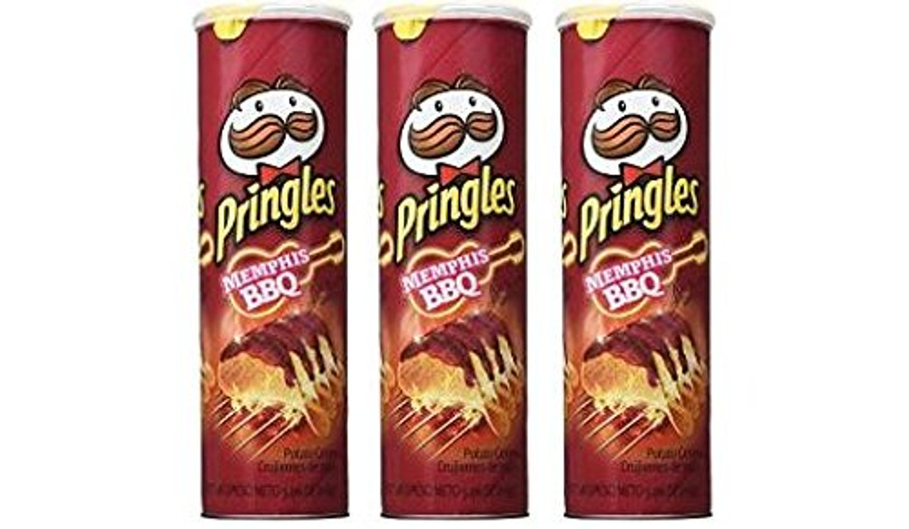 Pringles Crisps Memphis Original BBQ 5.96Oz